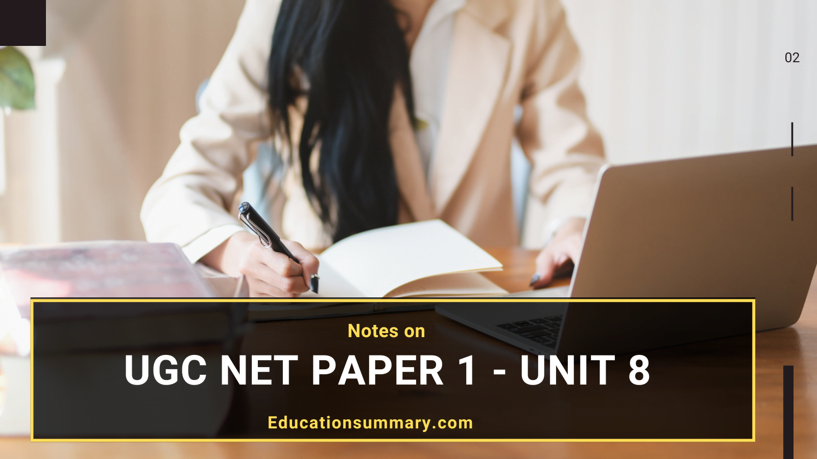 UGC net paper 1 Unit 8 notes
