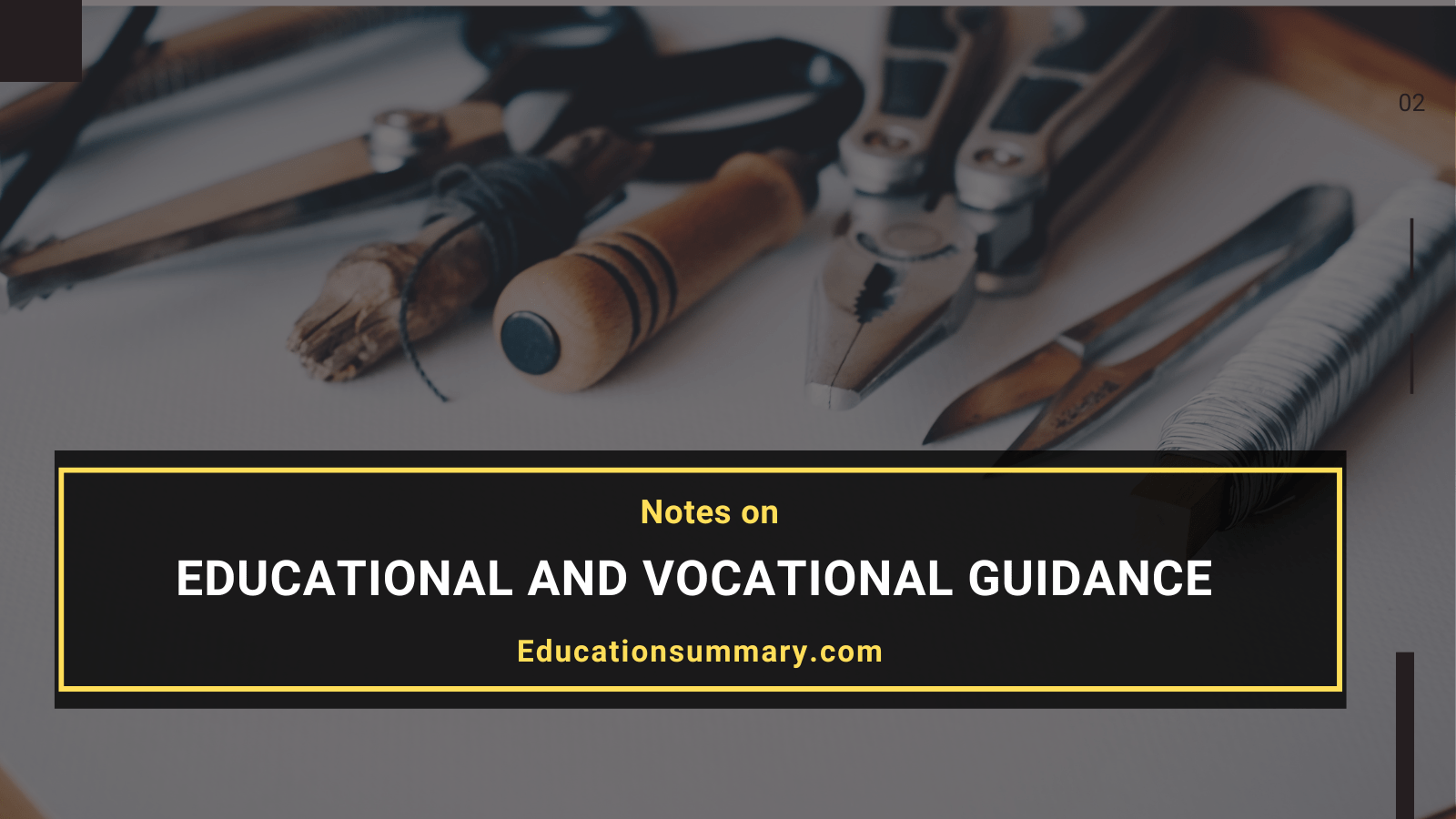 Educational and Vocational Guidance