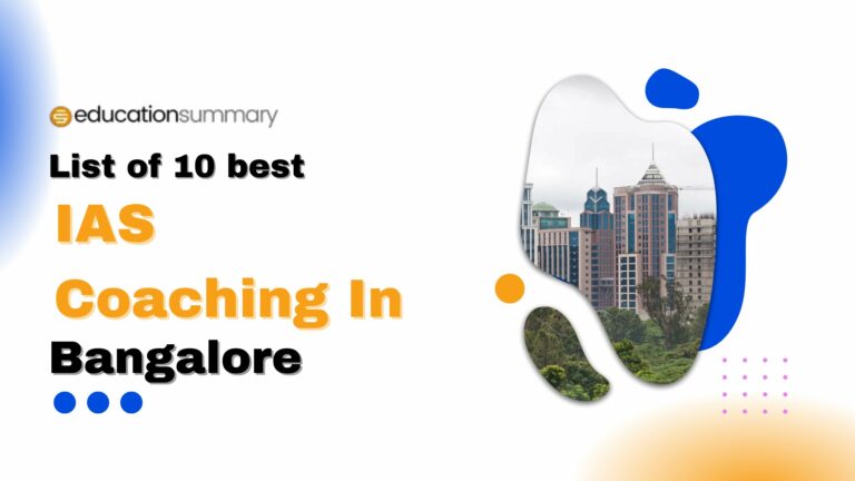 Top 10 Best IAS Coaching In Bangalore 
