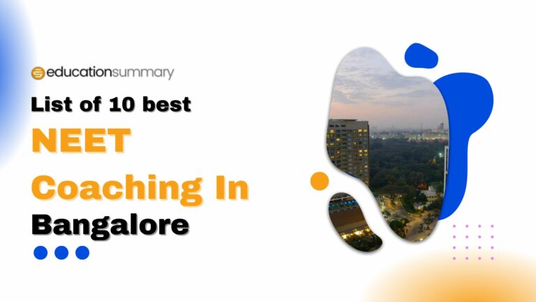 Top 10 Best NEET Coaching In Bangalore