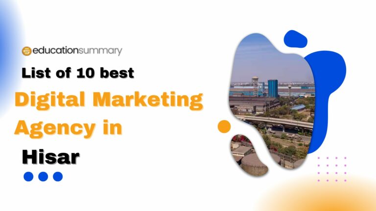 Top 10 Best Digital Marketing Agency in Hisar