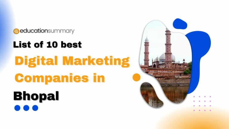 Top 10 Best Digital Marketing Companies in Bhopal