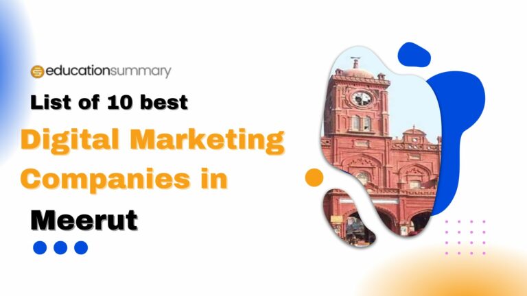 Top 10 Best Digital Marketing company in Meerut