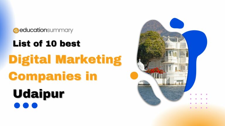 Top 10 Best Digital Marketing Companies in Udaipur