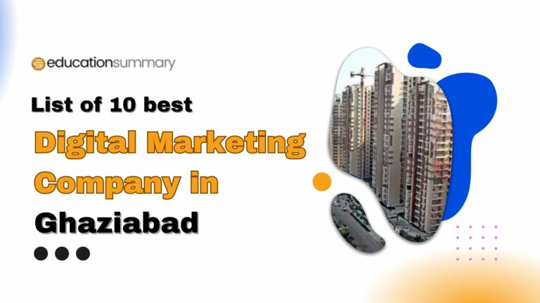 Top 10 Best Digital Marketing agency in Ghaziabad