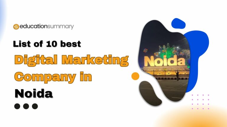 Top 10 Best Digital Marketing Companies in Noida